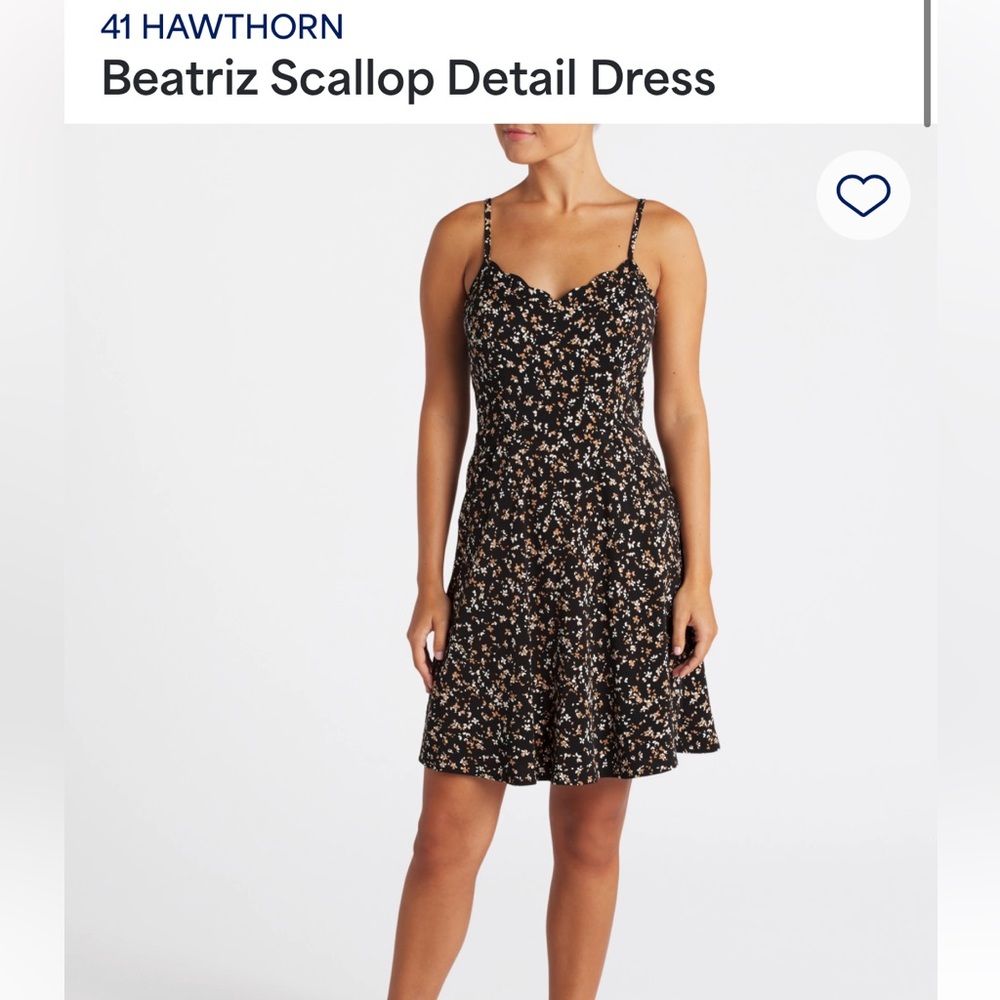 Scallop Dress StitchFix NWT